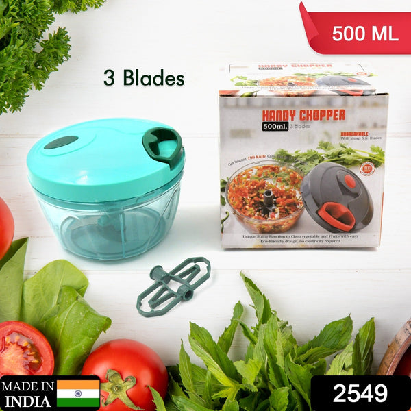 Powerful food chopper with easy-to-use design