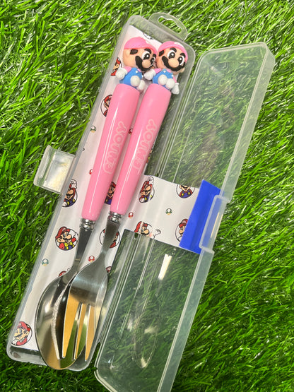Kids Cutlery Set Combo (Fork & Spoon)