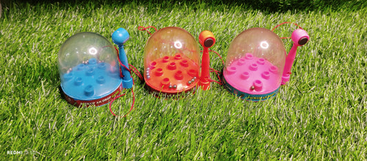 Magnetic Pick-Up and Drop Dome Game
