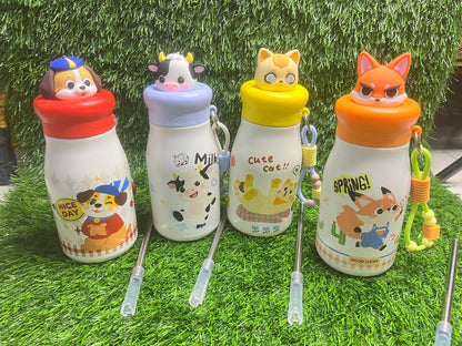 Sip with Your Spirit Animal: Cute & Colorful Character Bottles